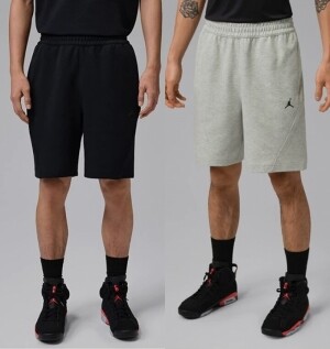 나이키 NIKE 조던 스포츠 훕 플리스 반바지 블랙 IQ3801-010 050