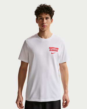 나이키 NIKE 맨즈 로고 반팔 티 화이트  IQ2275-100