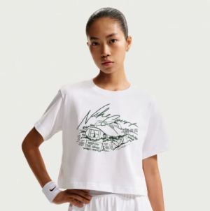 나이키 NIKE 우먼스 테니스 프린트 반팔 티셔츠 IM0311-100-341