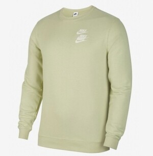 나이키 NIKE 스포츠웨어 멀티 로고 맨투맨 라이트그린 DV7381-371