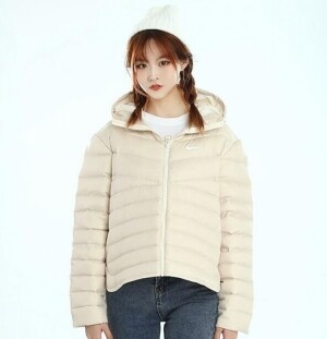 나이키 스포츠웨어 윈드러너 다운필 여성 패딩 재킷 화이트 CU5095-140